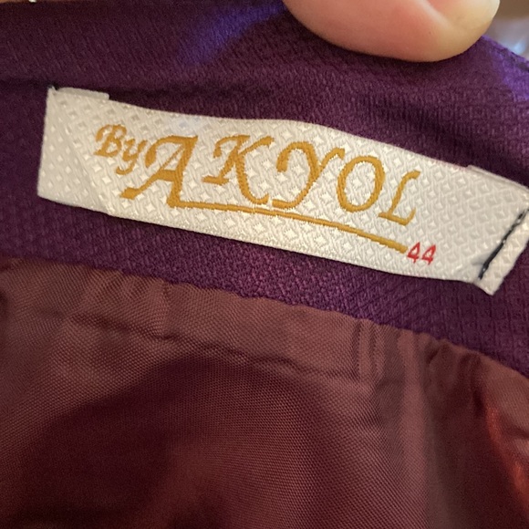 Vintage Maxi Skirt By Akyol Purple Color Size M - Picture 10 of 10